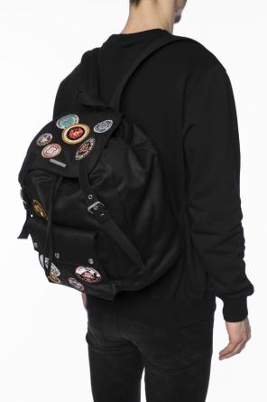 Patched backpack, zdjęcie 2 Patched backpack od Saint Laurent